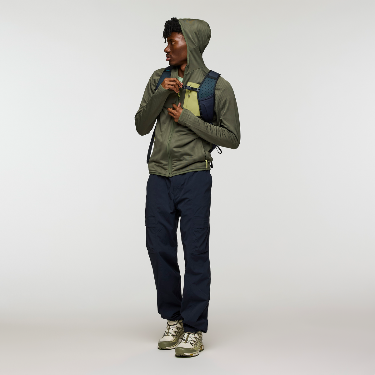 Otero Fleece Full-Zip Hooded Jacket - Men's