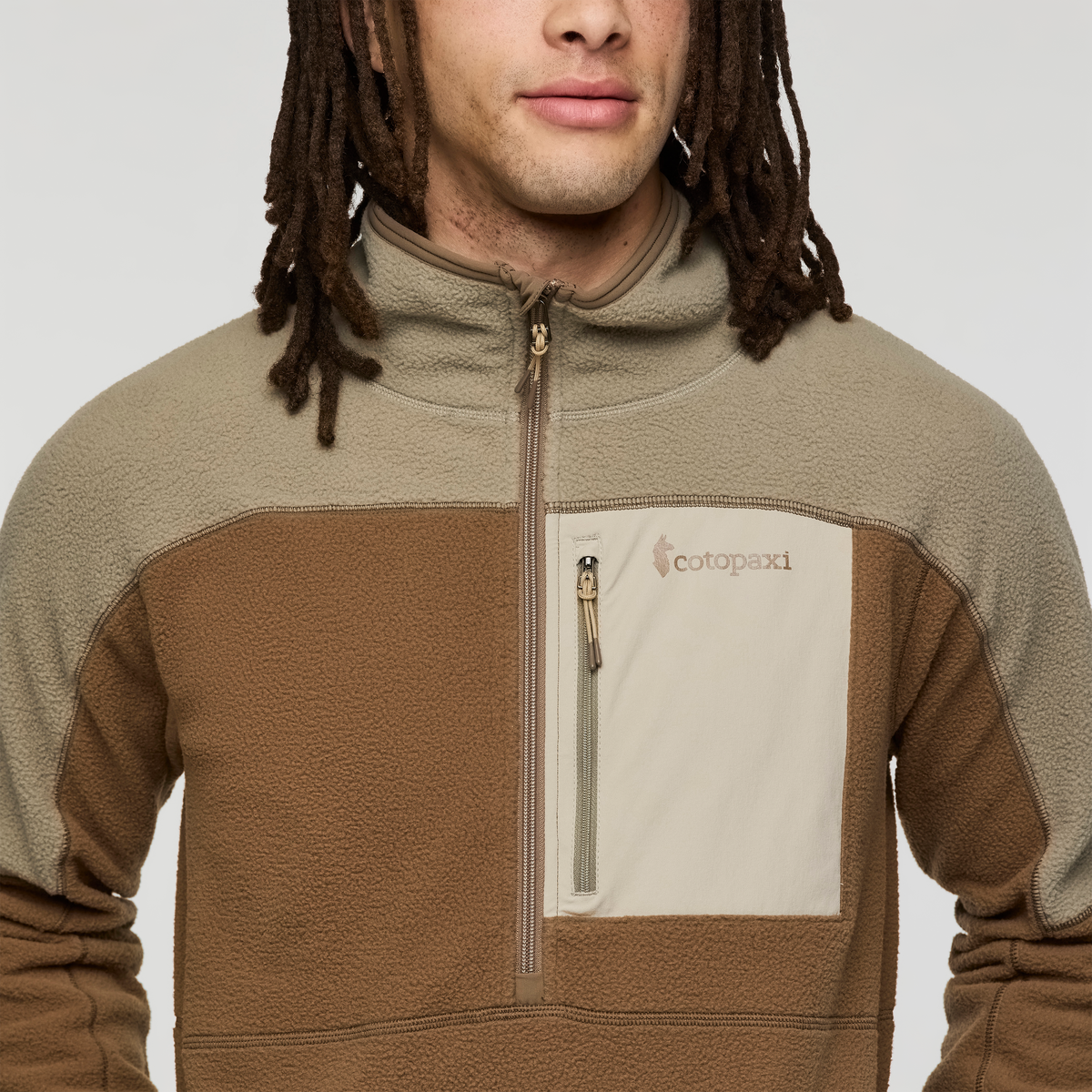 Abrazo Fleece Half-Zip Jacket - Men's